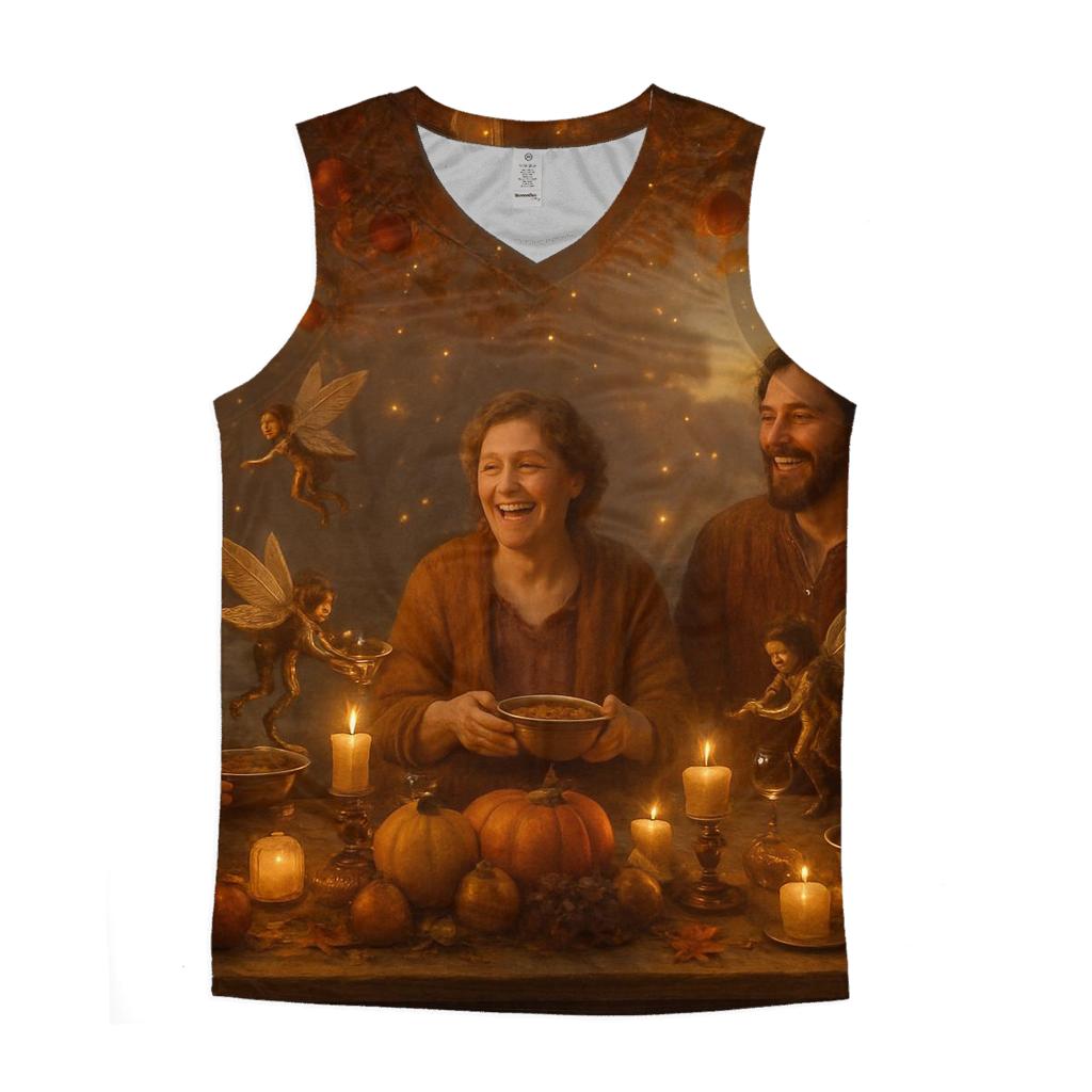 Enchanted Orchard Supper trendy fitted tank tops