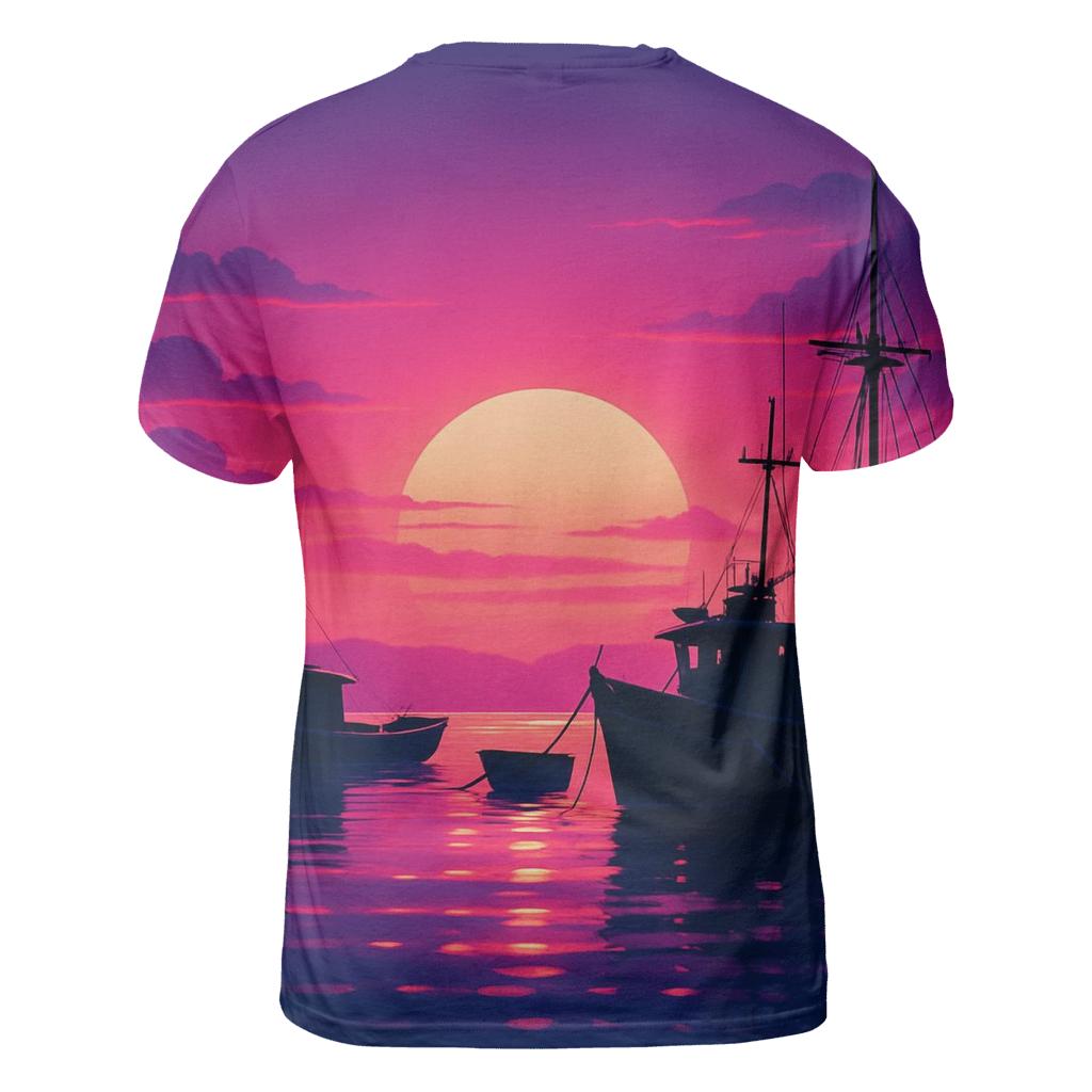 Violet Harbor Echoes trendy printed shirt styles