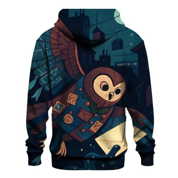 Chromatic Courier Owl premium hoodies