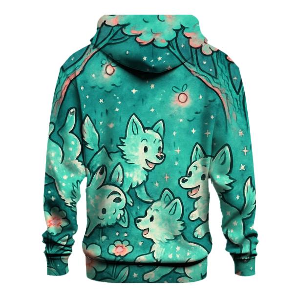 Celestial Pup Garden hoodie trends