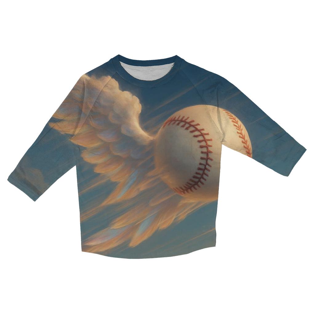 Blue Jays Winged Slider custom 3/4 sleeve shirts