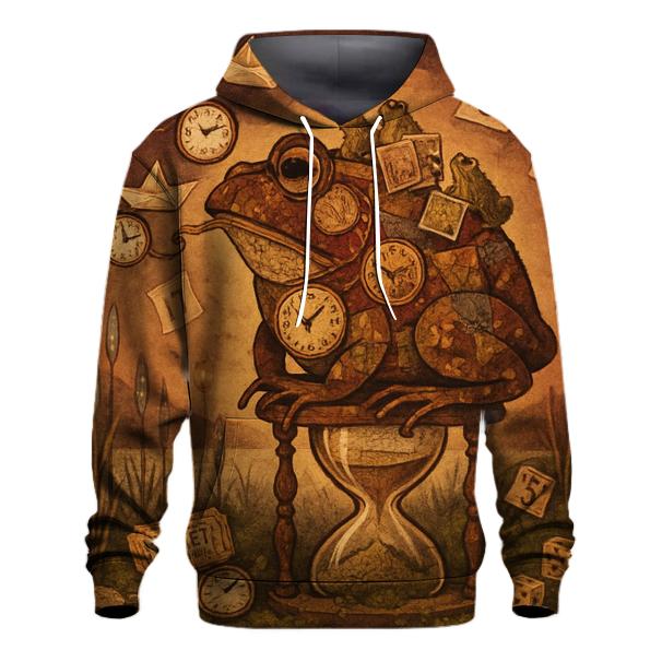Patchwork Time Toad designer hoodies