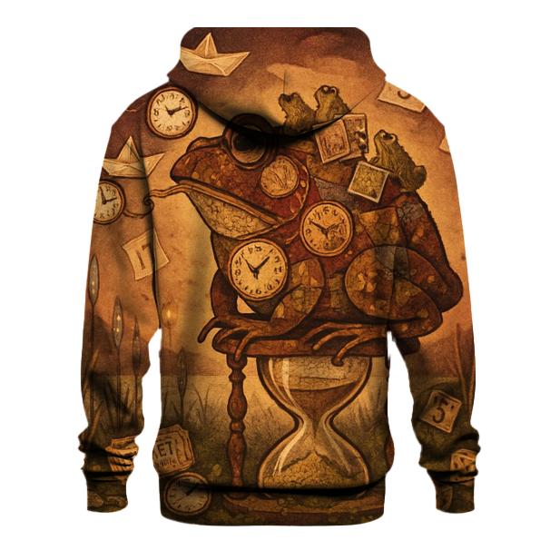 Patchwork Time Toad designer hoodies