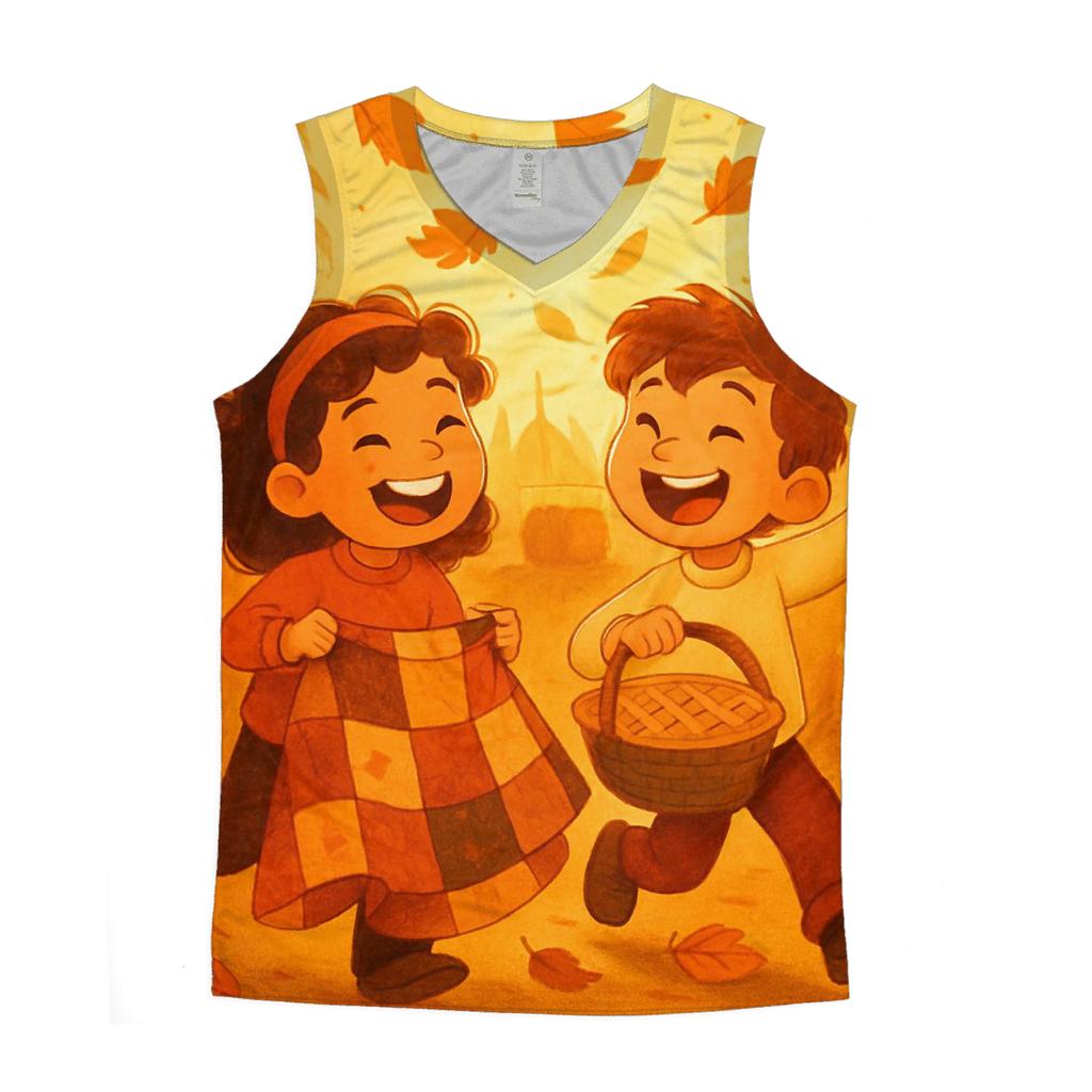 Sunlit Corn Maze Reunion trendy fitted tank tops