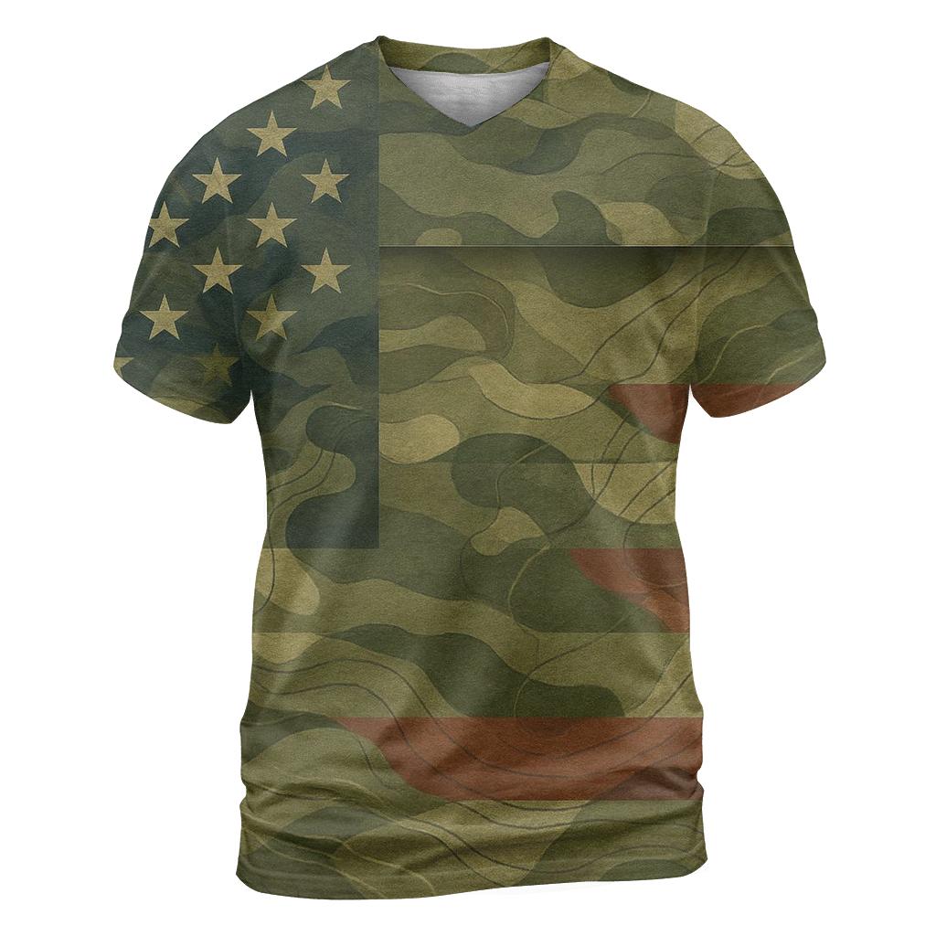 Camouflage Liberty Merge designer pattern shirts