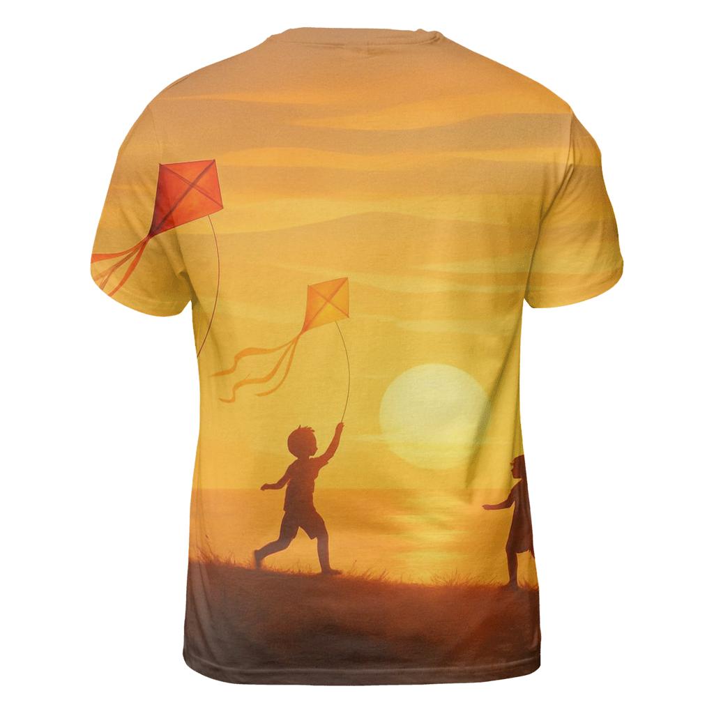 Golden Kite Escapade creative print fashion shirts