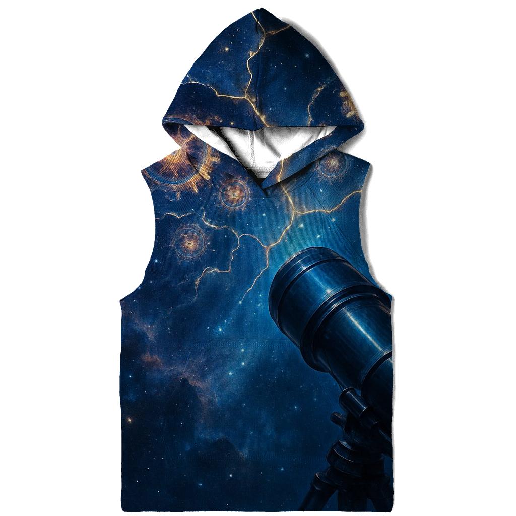 Chrono Rift Observatory embroidered hoodies