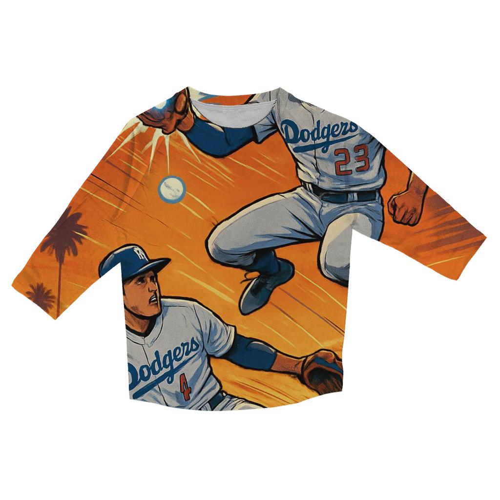 Sunset Double Play fashion 3/4 sleeve shirts