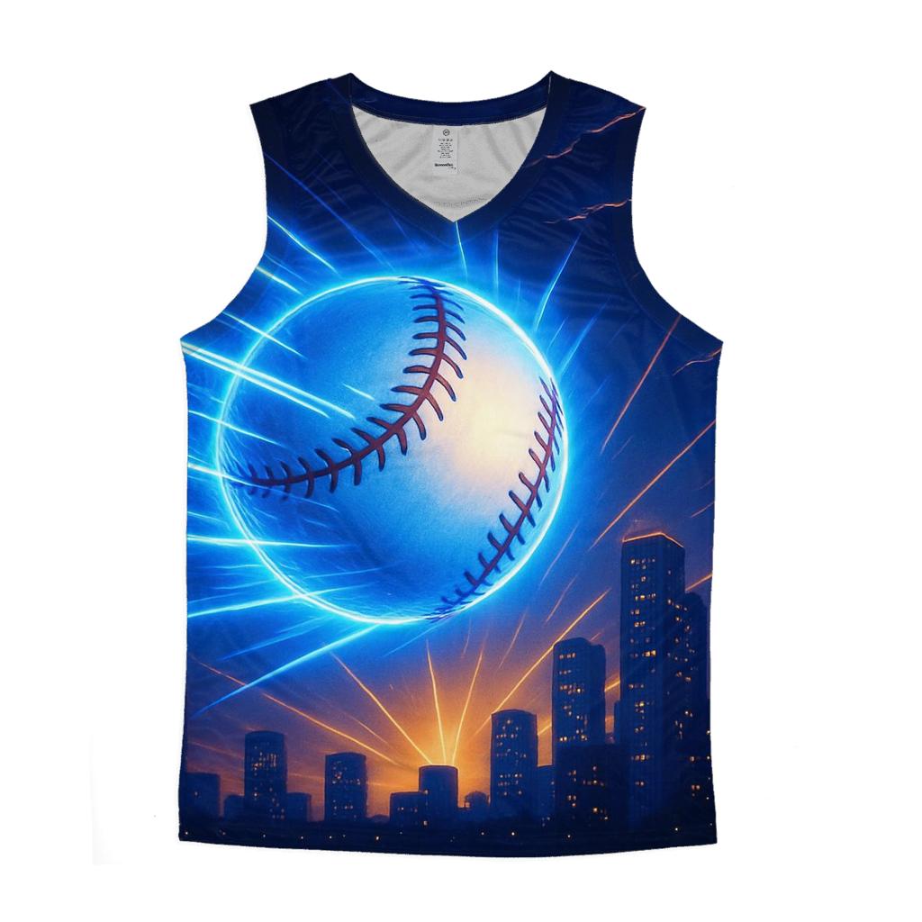 Skyline Fastball casual summer tank tops