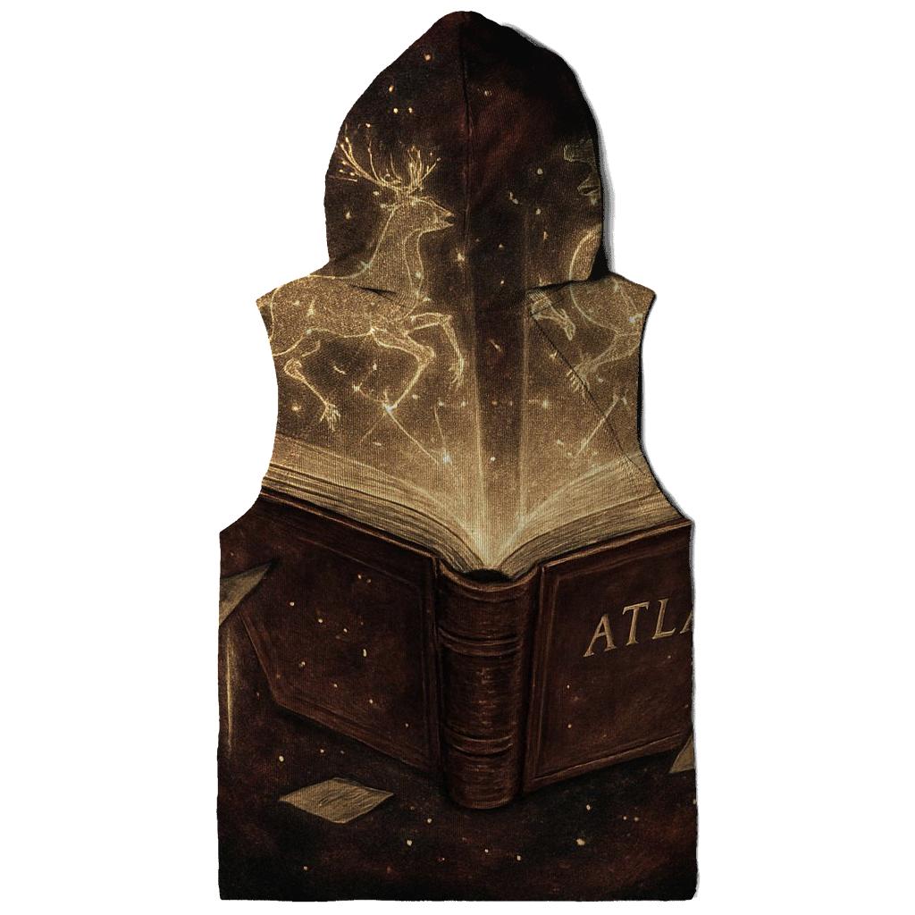 Constellation Atlas embroidered hoodies