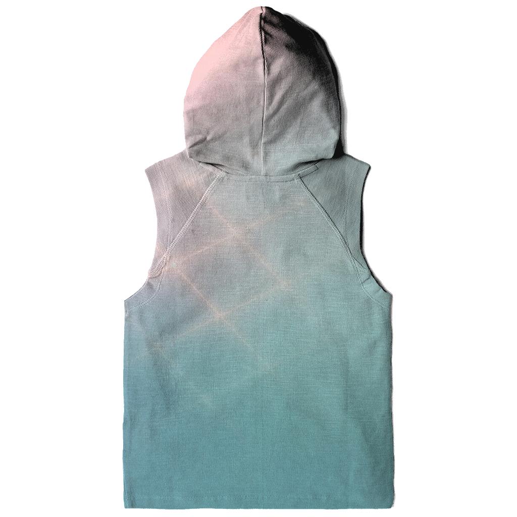 Mint Mirage Grid premium hoodies