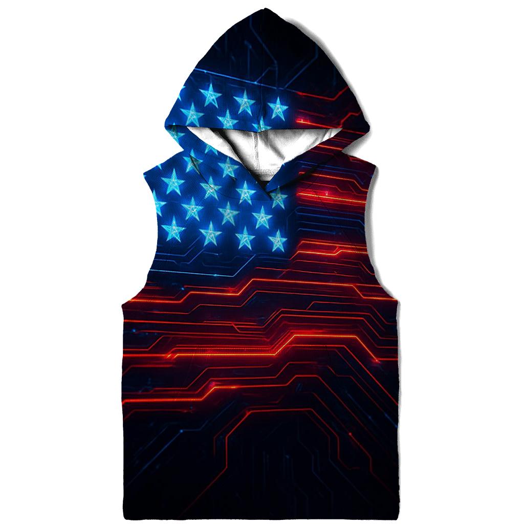 Circuitry Of Freedom lightweight hoodies