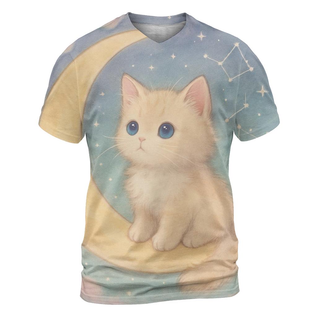 Moonlight Purr Sonata custom all-over print shirts