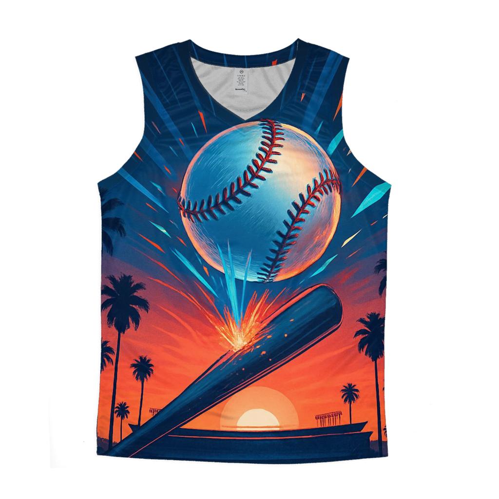 Home Run Horizon stylish racerback tanks