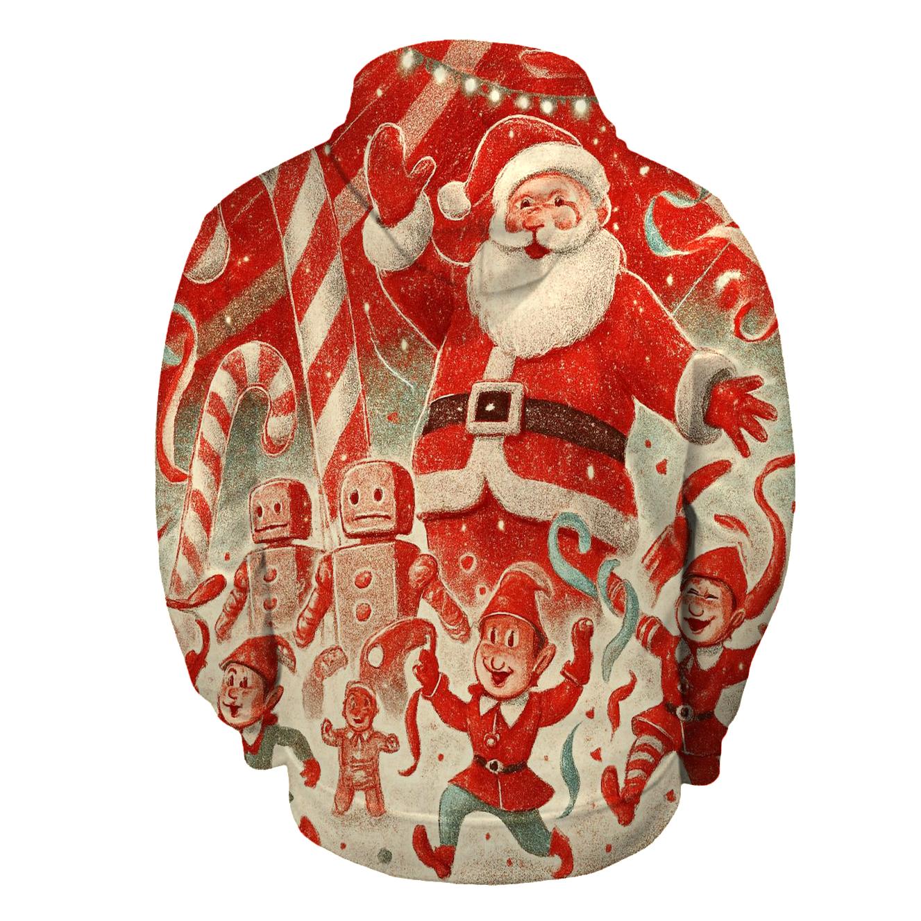 Santas Candy Workshop Parade hoodie trends