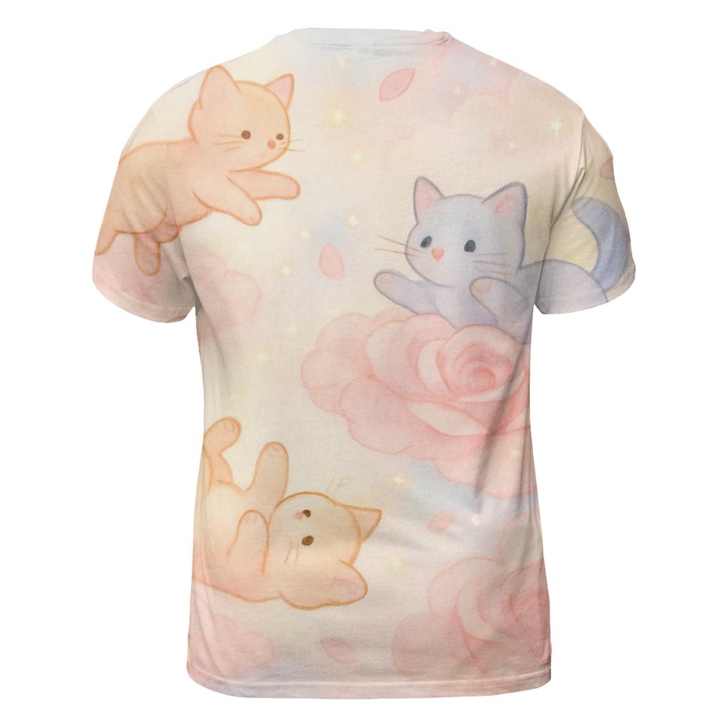 Petal Cloud Kittens custom all-over print shirts