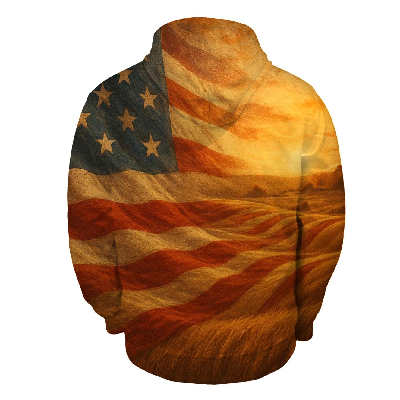 Harvest Stars Panorama heavyweight hoodies