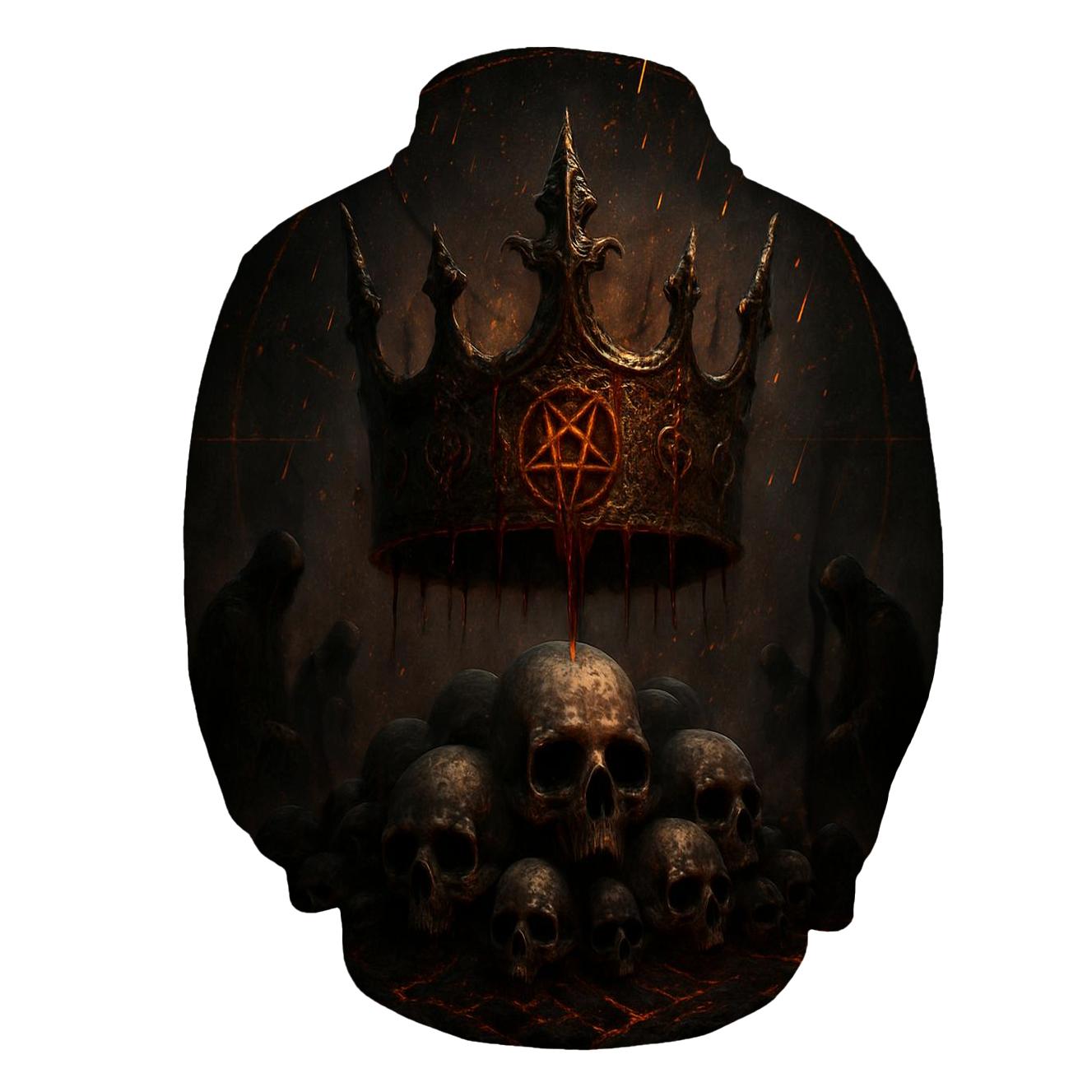 Crown Of Falling Cinders premium hoodies
