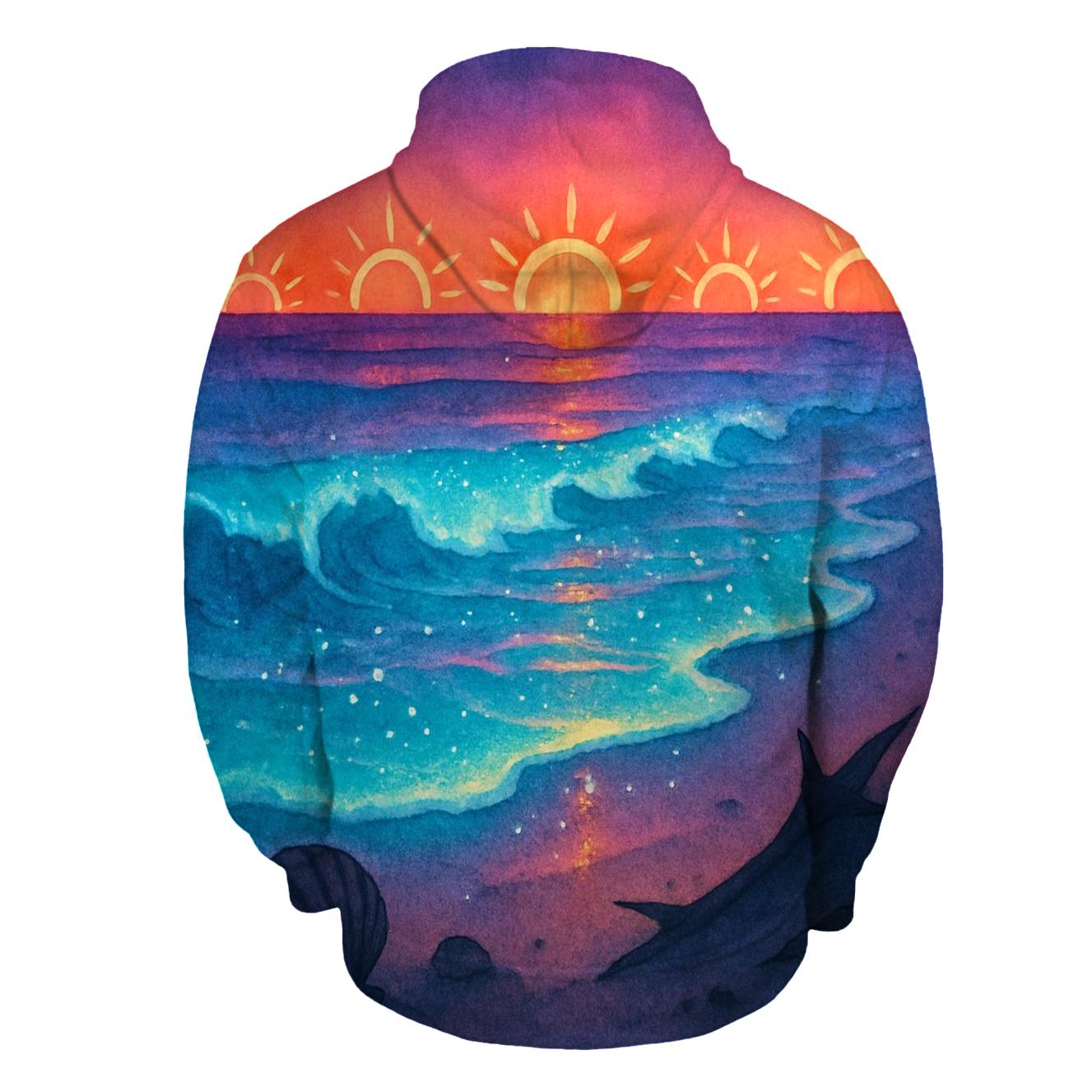 Teal Tide Metamorphosis hoodie trends