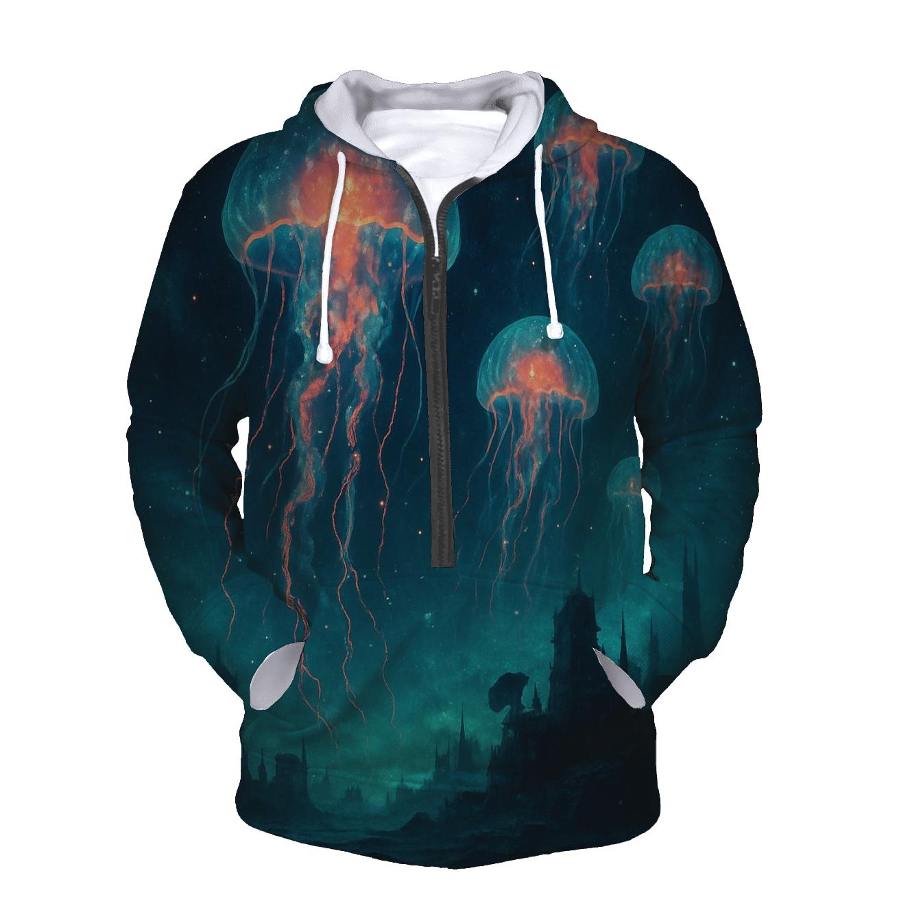 Quantum Jellyfish lightweight hoodies