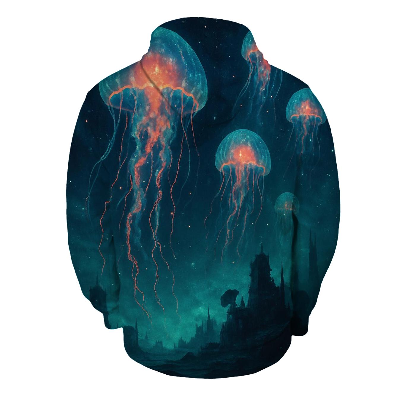 Quantum Jellyfish lightweight hoodies