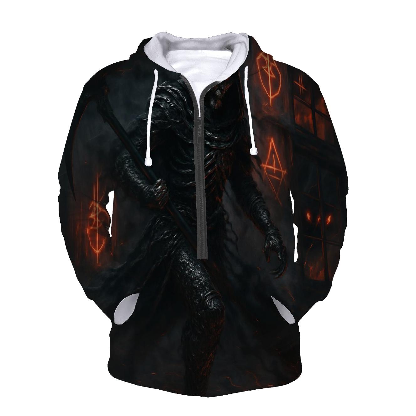 Requiem For The Iron Reaper printed hoodies