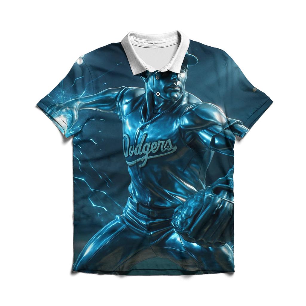 Pitchers Lightning embroidered polo tops