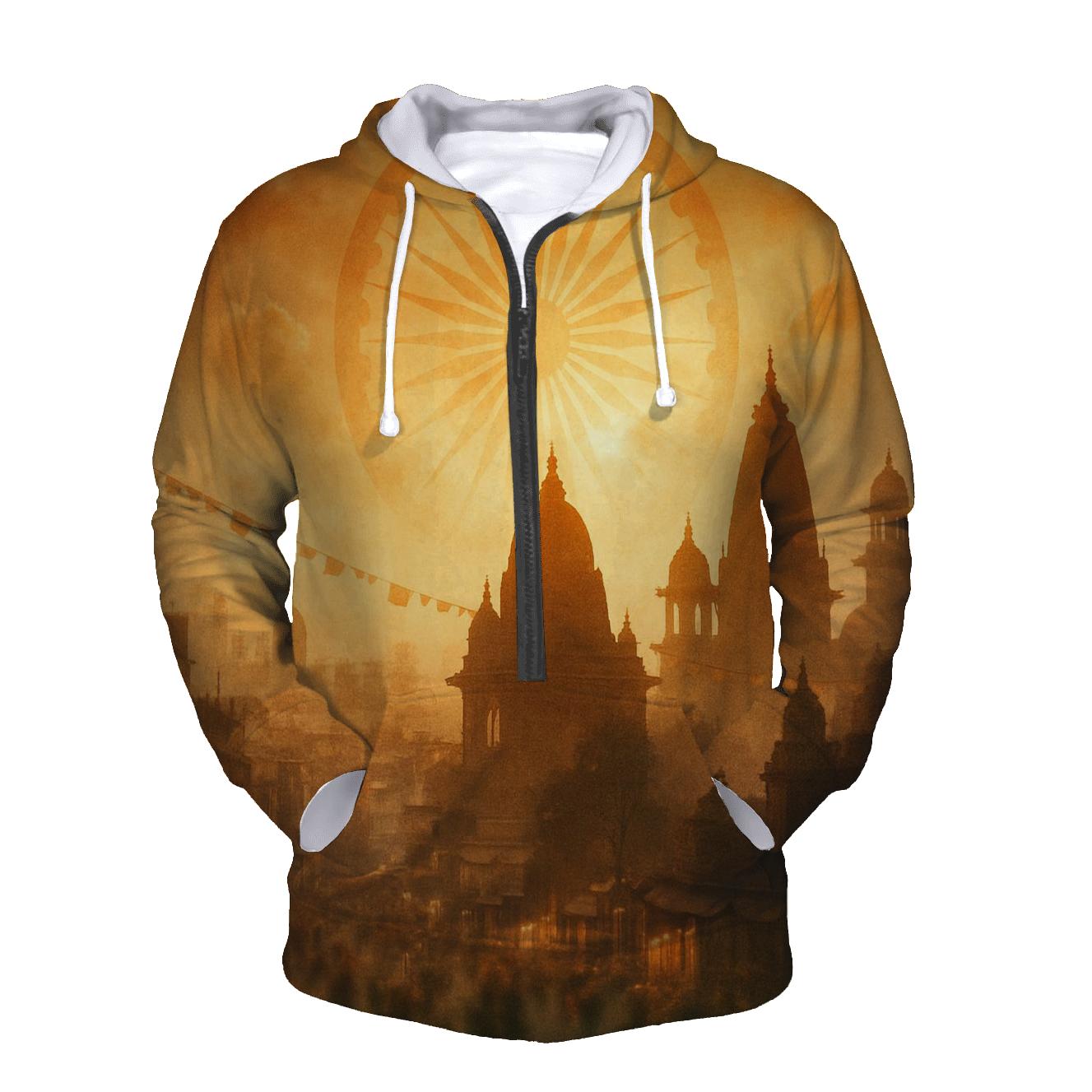Monsoon Mosaic pullover hoodies