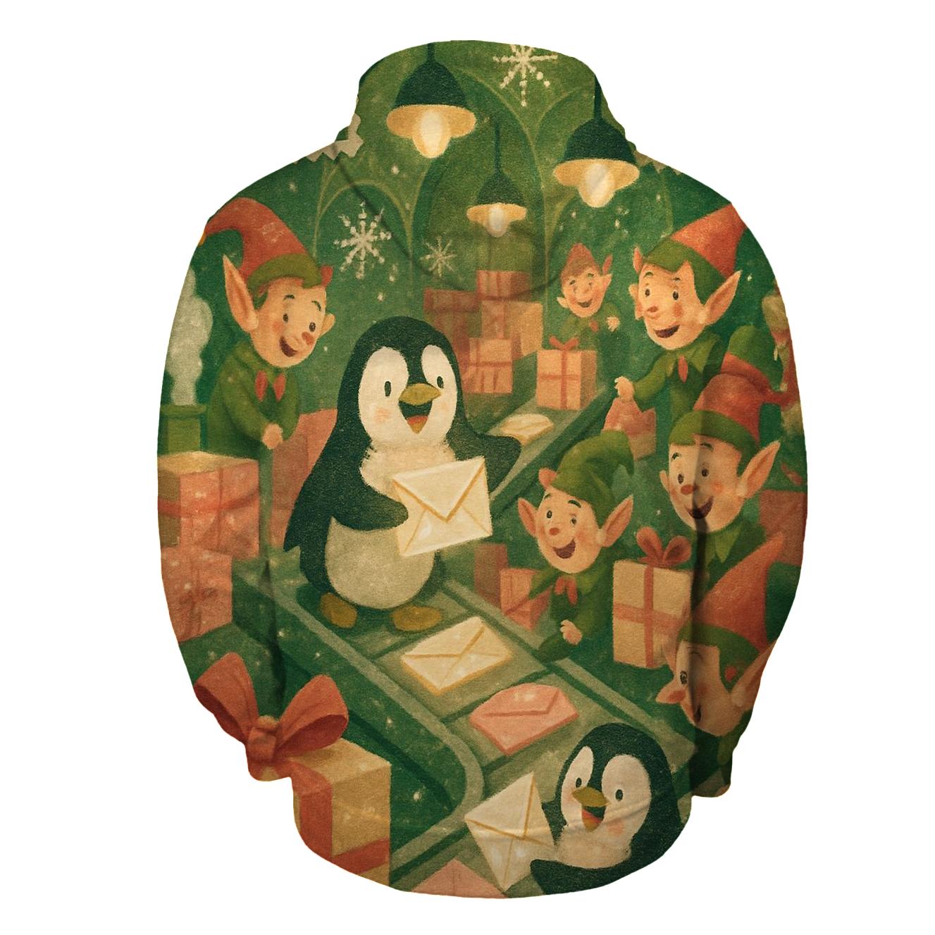 North Pole Post Office Rush pullover hoodies