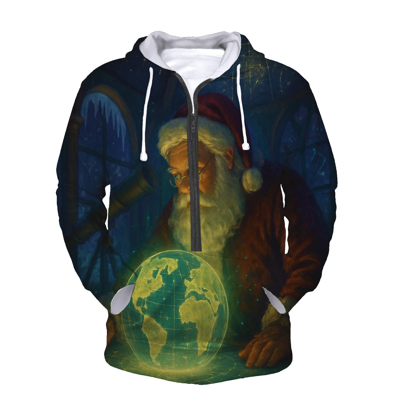 Midnight Mapmaker Santa hoodies fashion