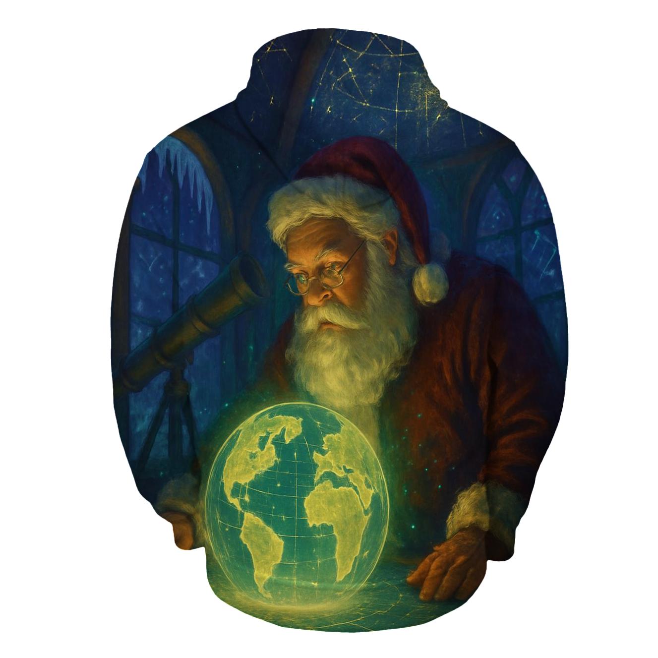 Midnight Mapmaker Santa hoodies fashion
