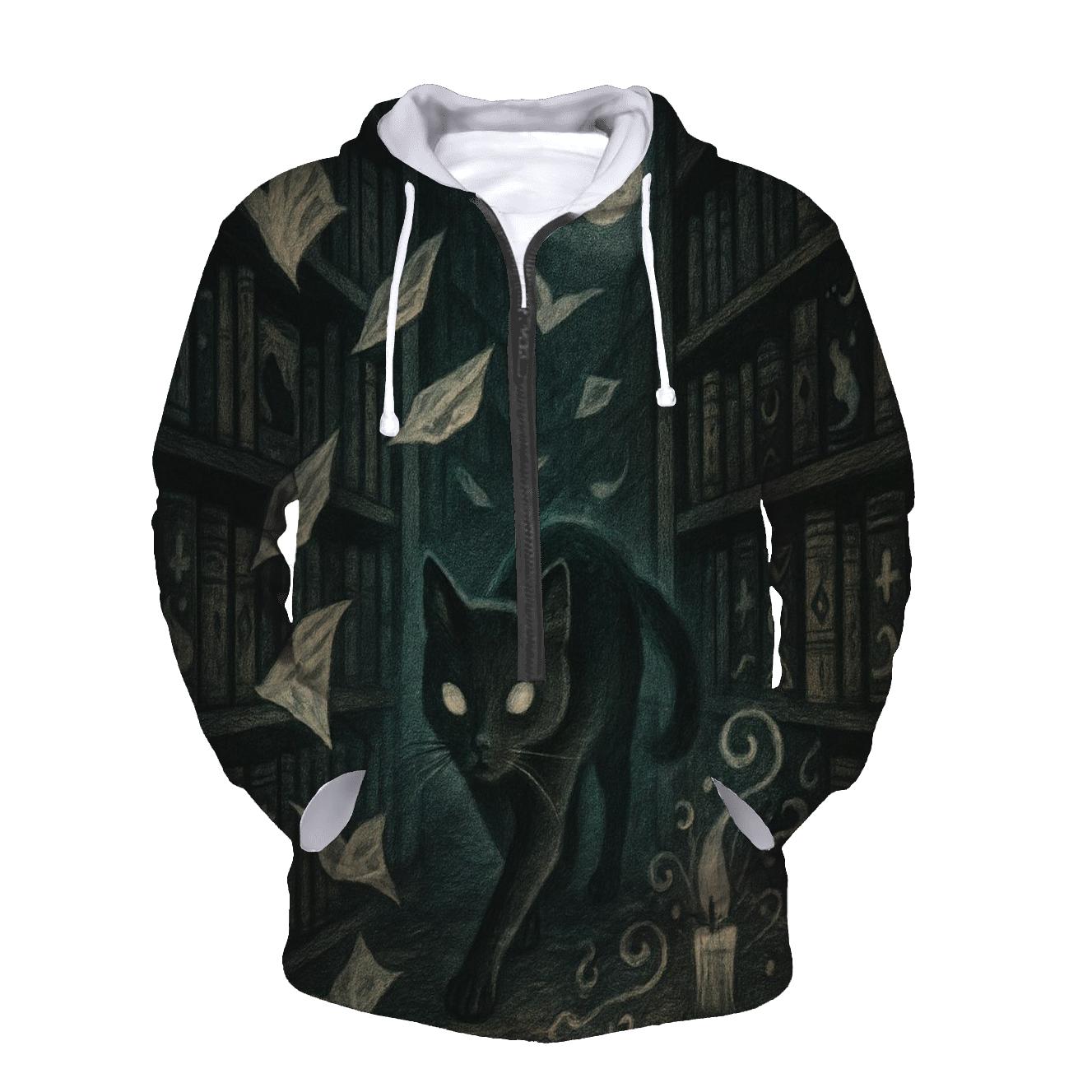Phantom Library Cat hoodie trends
