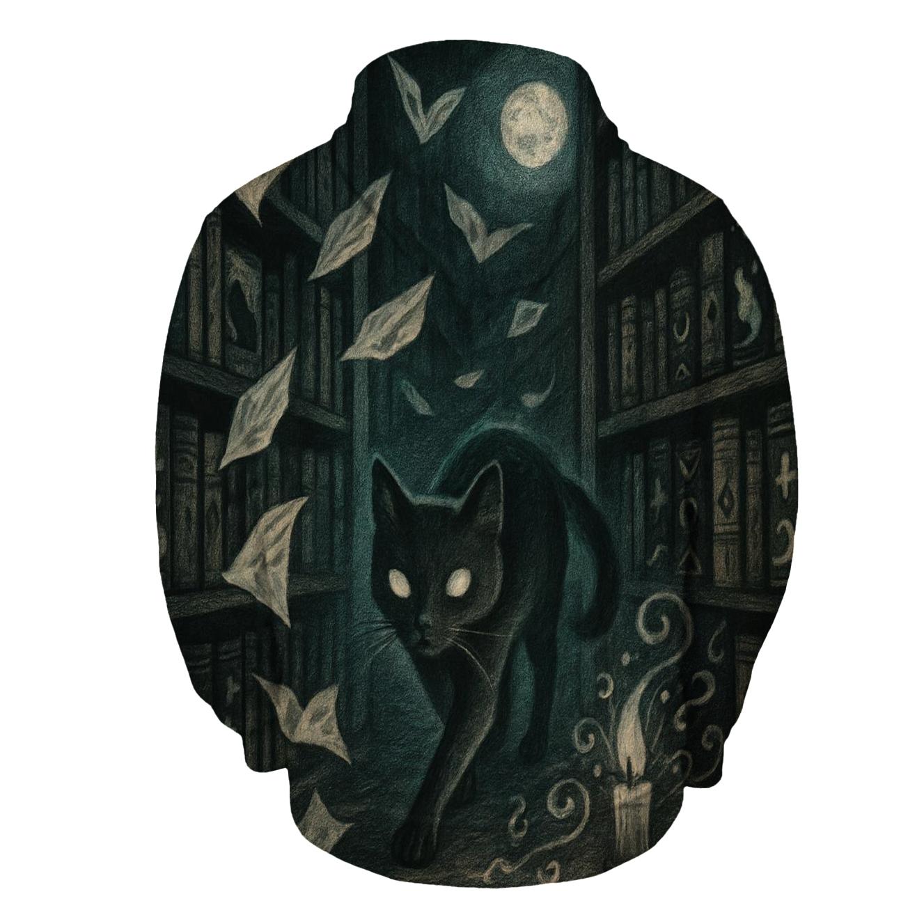 Phantom Library Cat hoodie trends