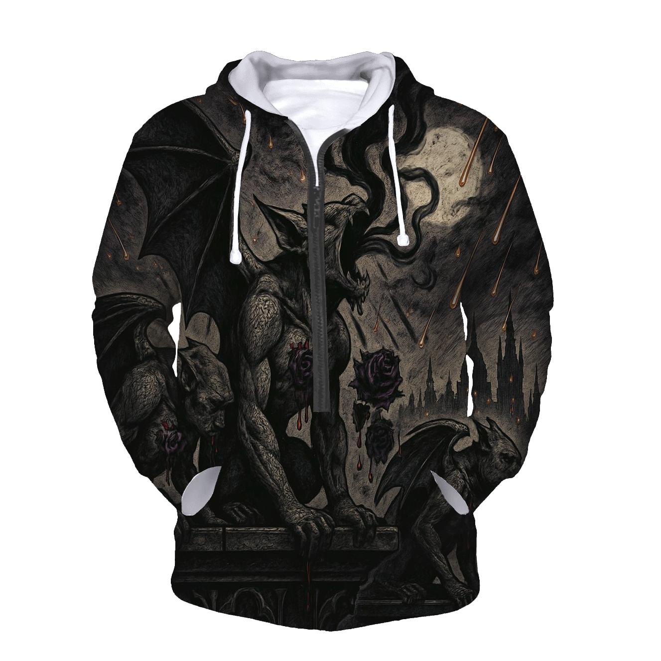 Nocturne Of The Bleeding Gargoyles hoodie designs