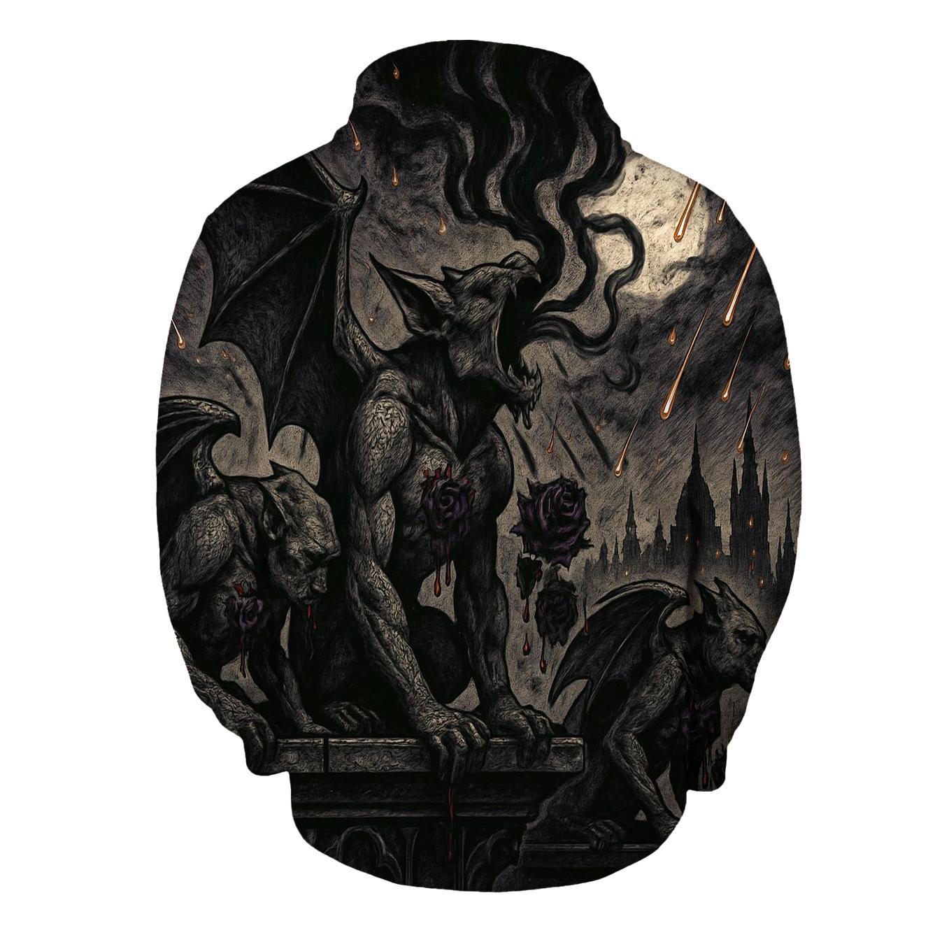 Nocturne Of The Bleeding Gargoyles hoodie designs