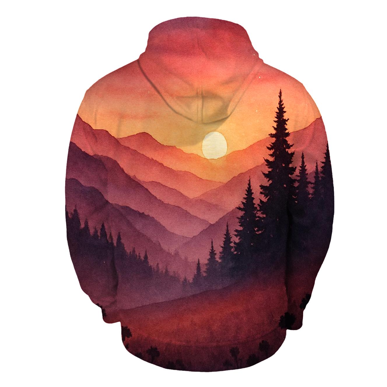 Maroon Dusk Overlook hoodie trends