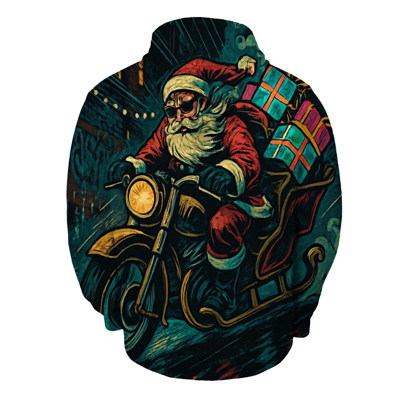 Urban Sleigh Cruiser printed hoodies