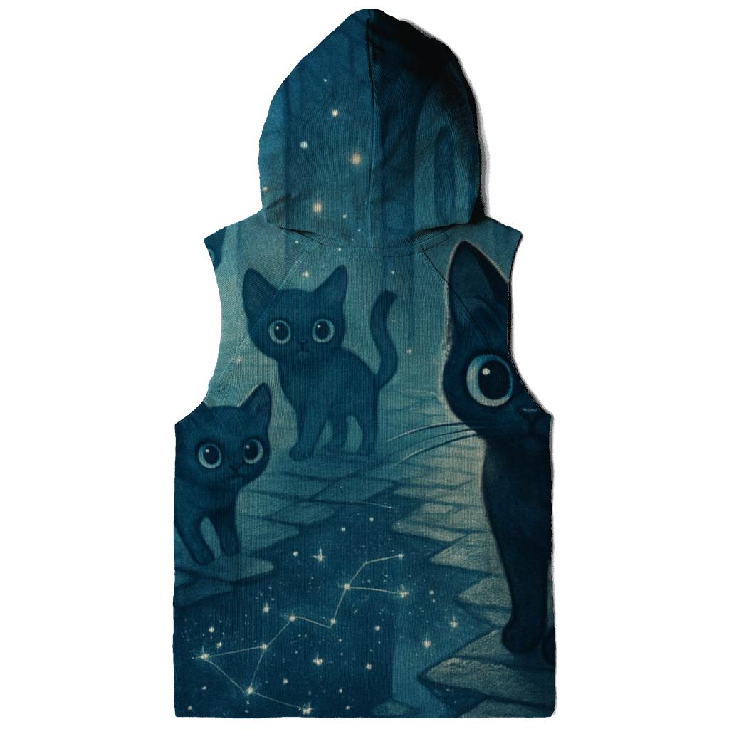 Constellation Alley Paws embroidered hoodies