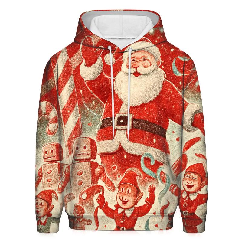 Santas Candy Workshop Parade pullover hoodies