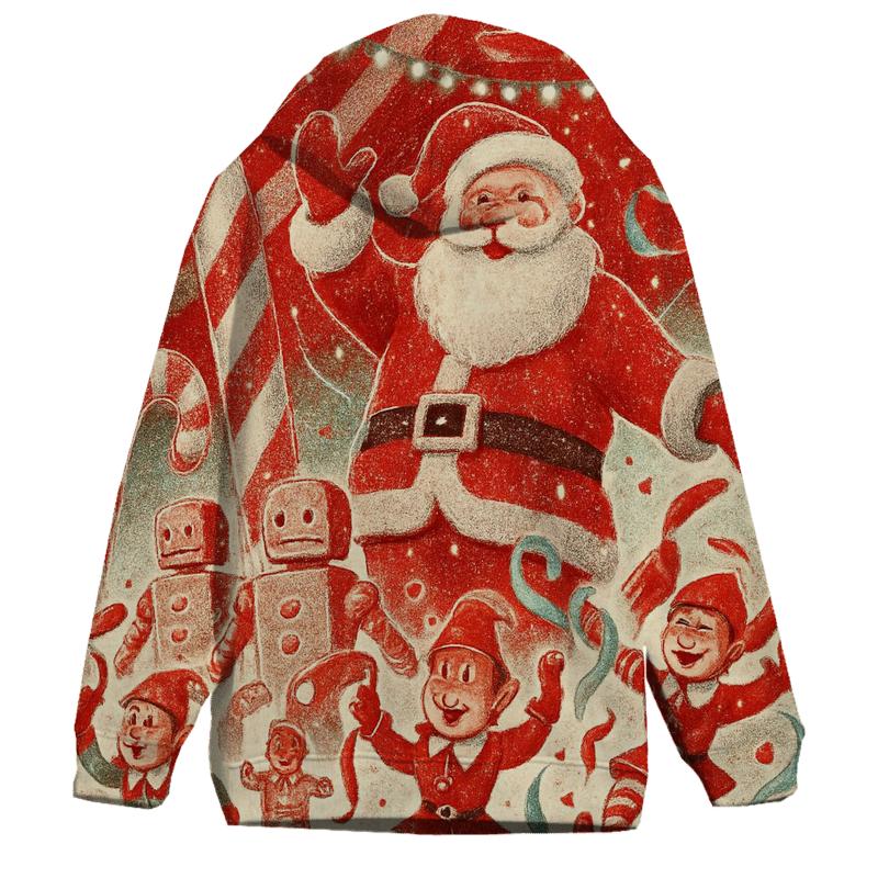 Santas Candy Workshop Parade pullover hoodies