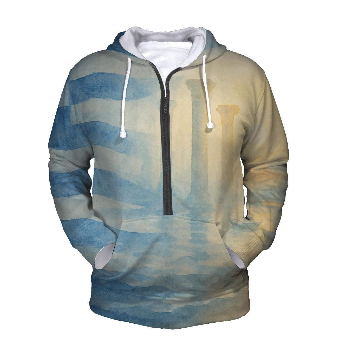 Aegean Ripple hoodie styles