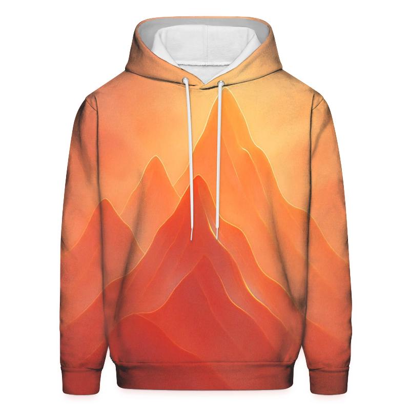 Chromatic Mountain Veil pullover hoodies