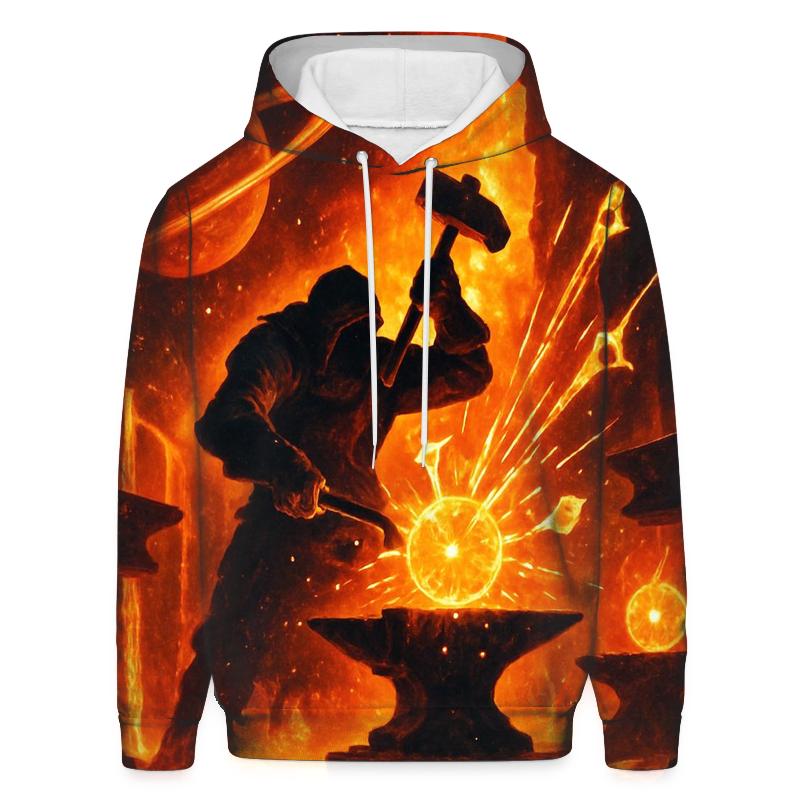Solar Forge graphic hoodies