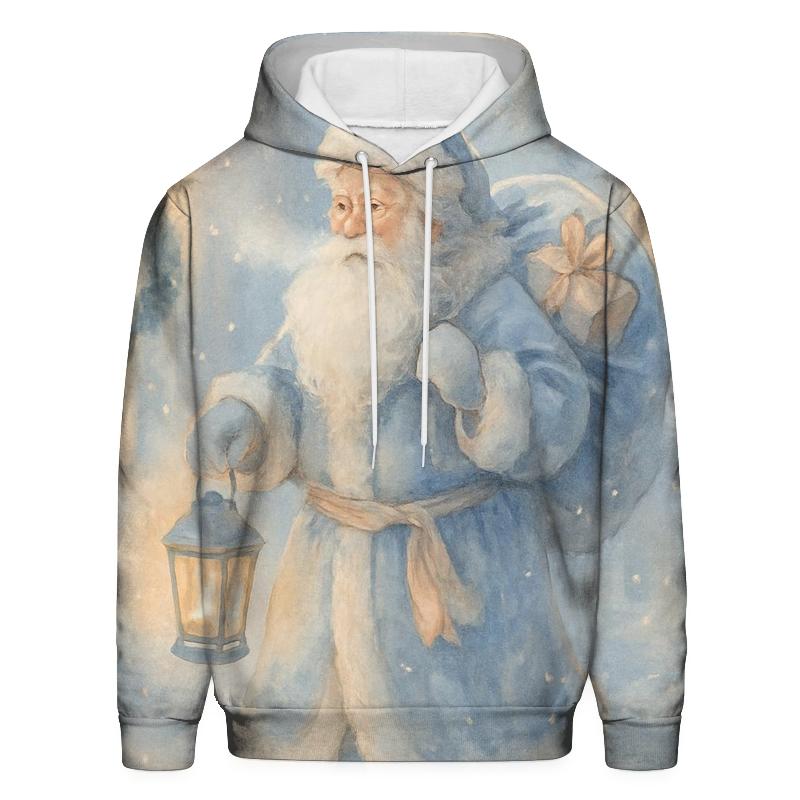 Frosted Lantern Stroll printed hoodies