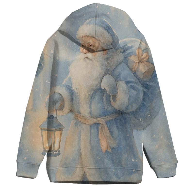 Frosted Lantern Stroll printed hoodies