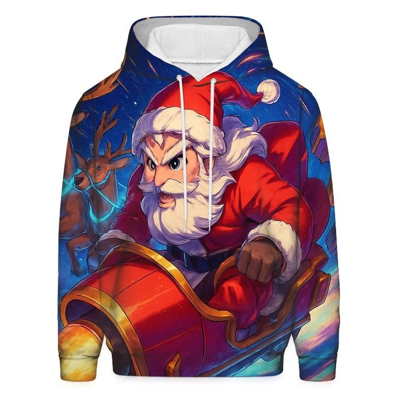 Cosmic Sleigh Race hoodies fashion