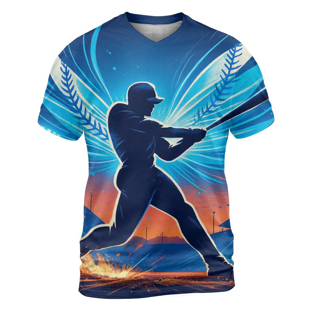 Wings Of Speed vibrant all-over design tees