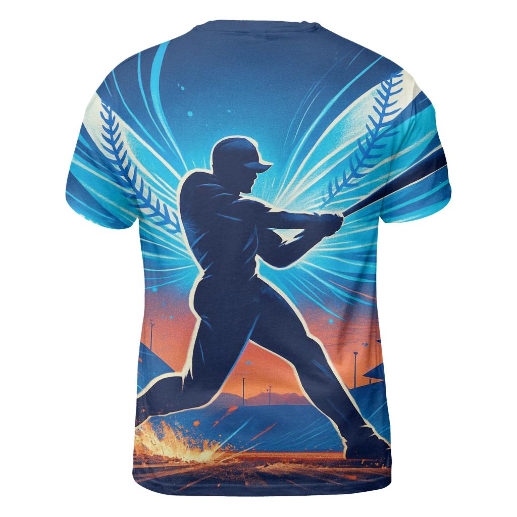 Wings Of Speed vibrant all-over design tees