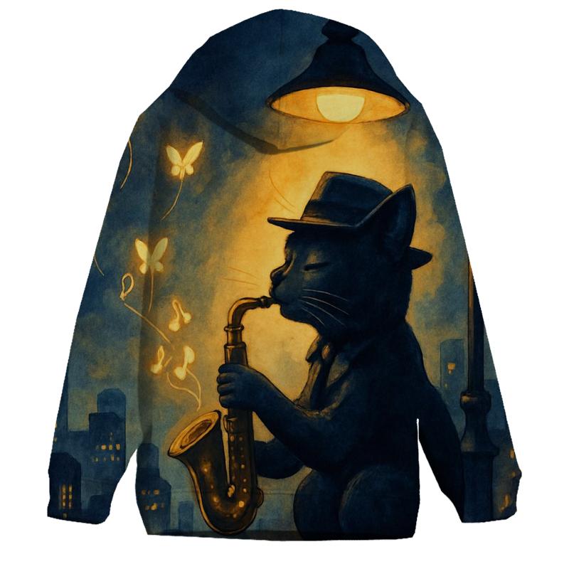 Rooftop Jazz Stray lightweight hoodies