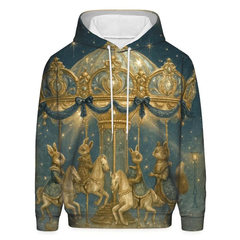 Victorian Ornament Carousel custom hoodies